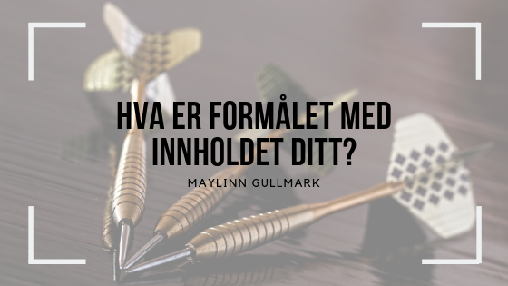 formål