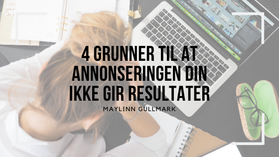 annonseringen gir ikke resultater